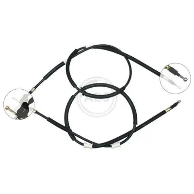 Garantía De Devolución De Dinero Cable de accionamiento, freno de estacionamiento A.B.S. K17805